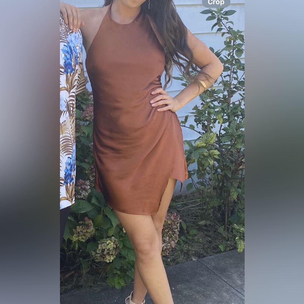 Chocolate brown - HELLO MOLLY brand dress